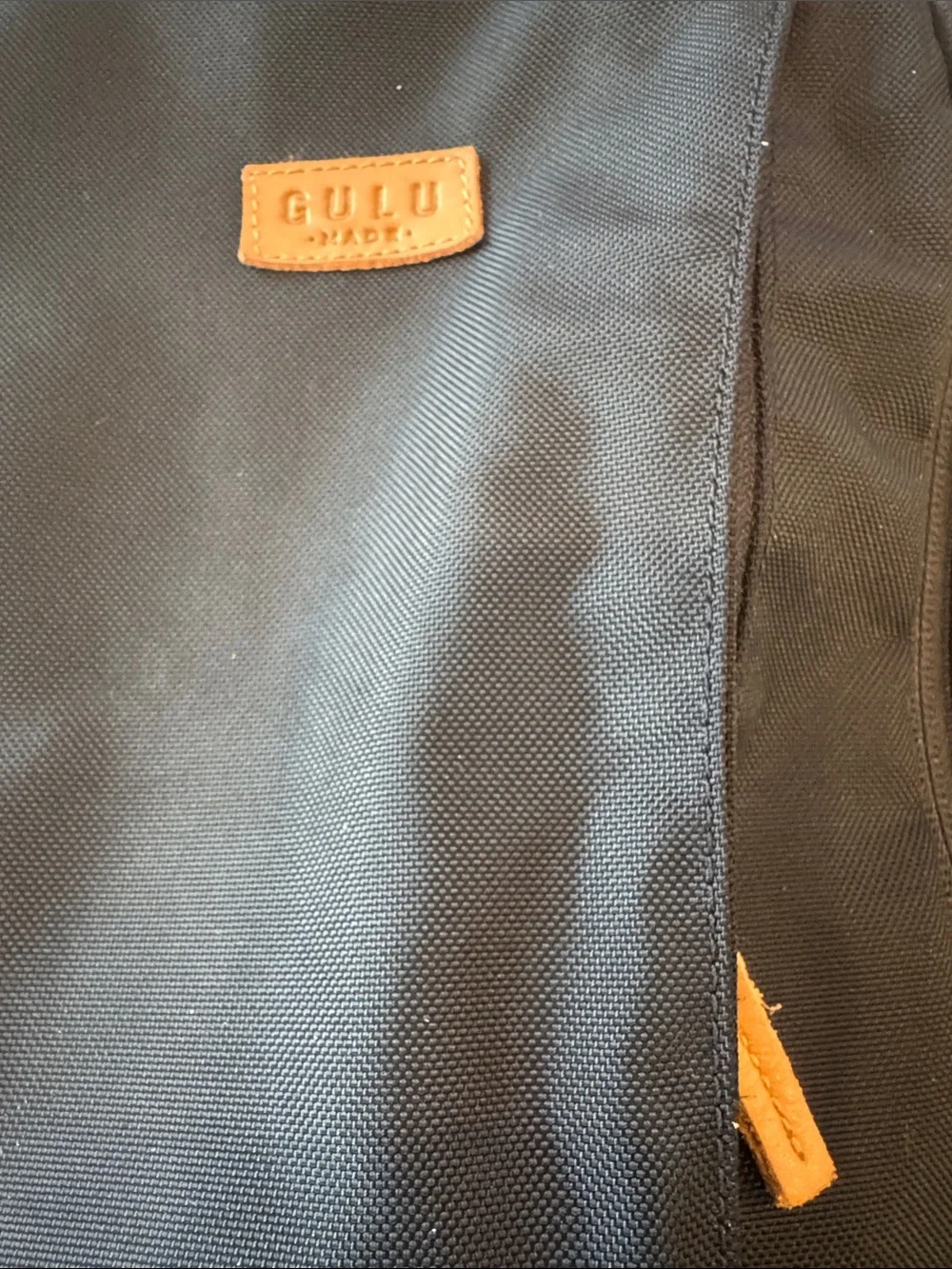 GULU Made Changemaker Sling Pack Black Water Resistant 13” Laptop Bag